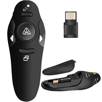 BEBONCOOL RF 2.4GHz Wireless Presenter USB Control PowerPoint PPT Clicker