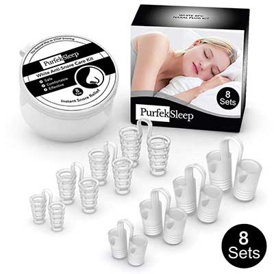 PurfekSleep Anti Snoring Devices Internal Nasal Dilator Snore Stopper