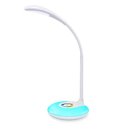 Etekcity Eye-caring LED Desk Table Lamp with USB Charging Port, 3 Brightness Levels