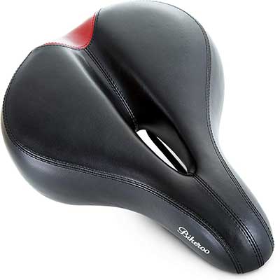 Bikeroo Padded Bicycle Replacement Bike Saddle with Soft Cushion