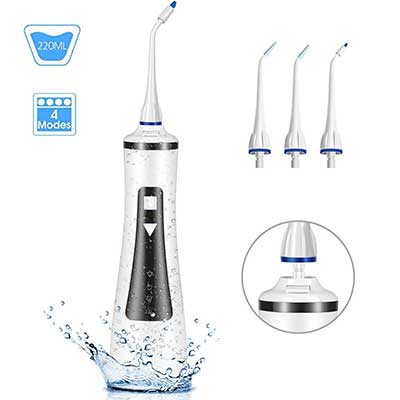 YASI 220ml Cordless Water Flosser Professional Dental Oral Irrigator