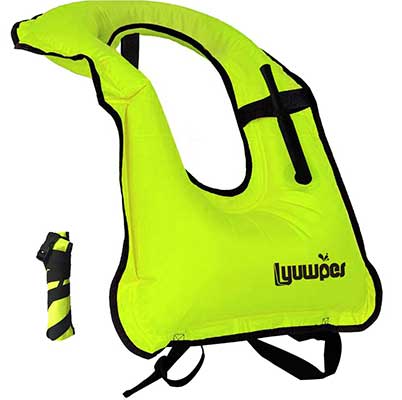 Lyuwpes Inflatable Snorkel Vest
