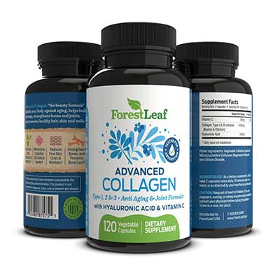 ForestLeaf Advanced Multiple Collagen Supplement Capsules