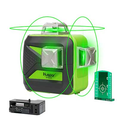 Huepar 3D Green Beam Self-Leveling Laser Level
