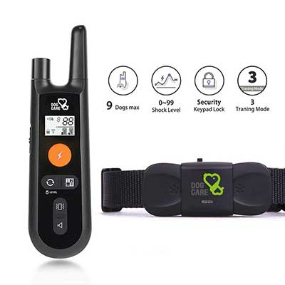 DOG CARE Rechargeable Dog Shock Collar