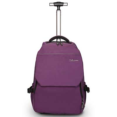 Waterproof Travel Wheeled Rolling Backpack