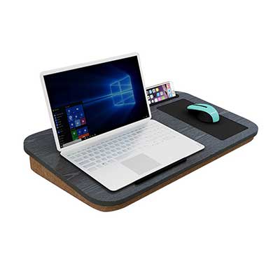 HOME BI Lap Desk for Laptop with Built-in Mouse Pad