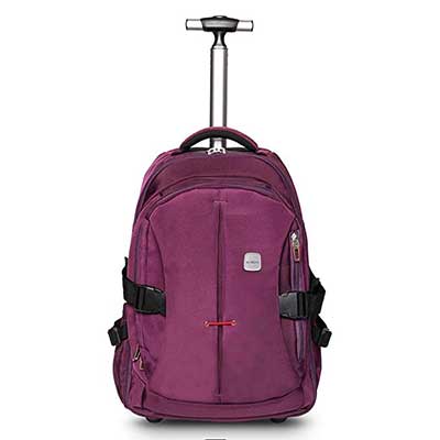 SKYMOVE 19 Inches Wheeled Rolling Backpack