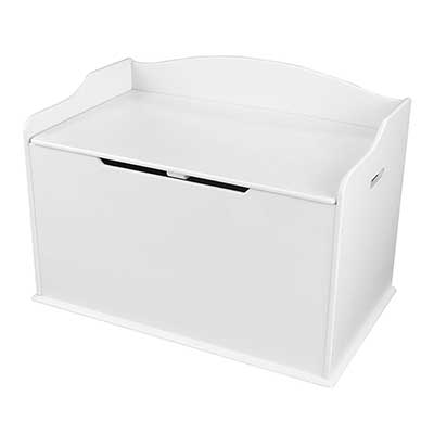KidKraft Austin Toy Box, White