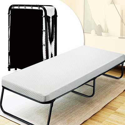 Quictent Heavy Duty Folding Bed with Two Extra Support Belts