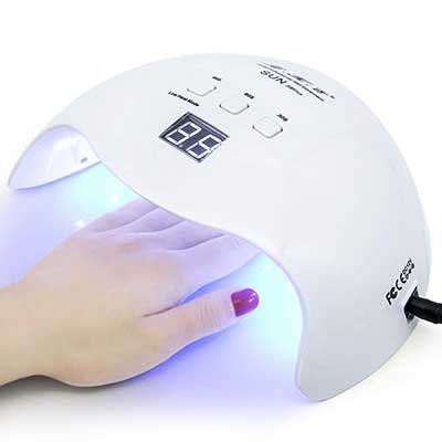 Gel UV LED Nail Lamp, LKE Nail Dryer 40W Gel Polish LED UV Light