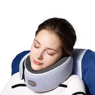 ComfoArray Travel Pillow, Neck Pillow with Head Support