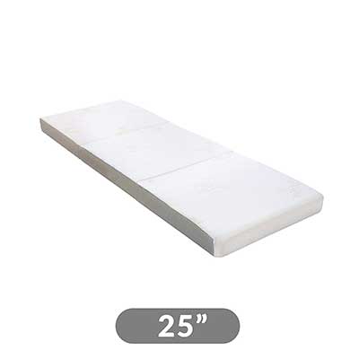 Milliard Tri Folding Mattress with Washable Cover