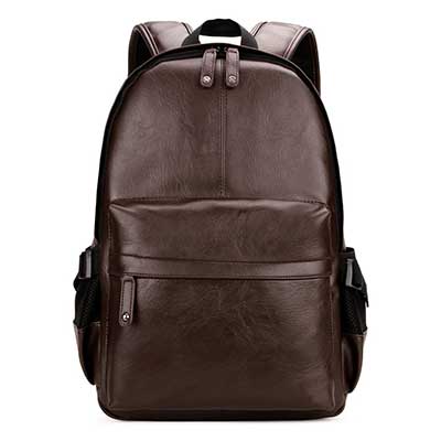Kenox Vintage PU Leather School Backpack