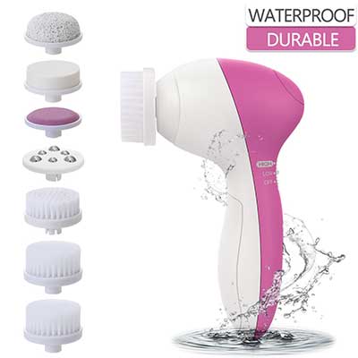 PIXNOR Facial Cleansing Waterproof Face Spin Brush