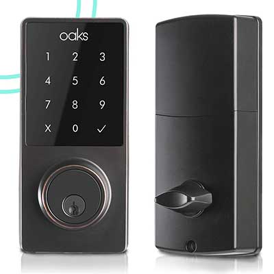 Oaks Smart |Lock Electronic Front Door Deadbolt