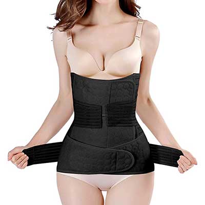 ChongErfei Postpartum Support Recovery Belly Wrap