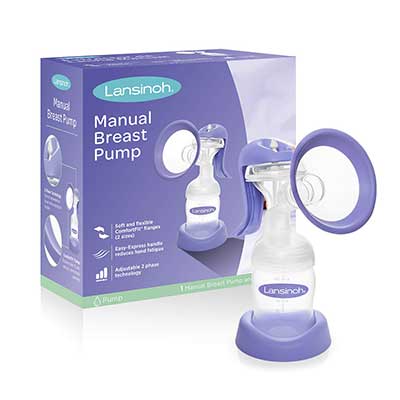 Lansinoh Manual Hand Pump for Breastfeeding