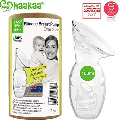 Haakaa Manual Breast Pump 4oz New Style