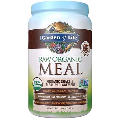 Garden of Life Meal Replacement Chocolate Powder