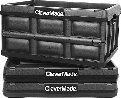 CleverMade 32L Collapsible Storage Bins