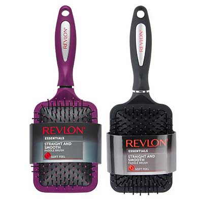 Revlon Straight and Smooth Soft Touch Paddle Hair Brush