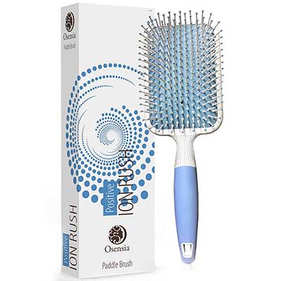 Hair Paddle Brush with Ionic Minerals