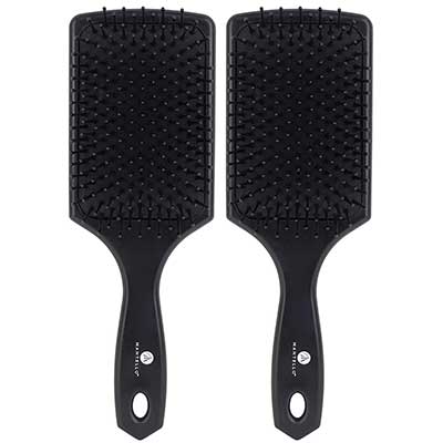Mantello Wet Dry Detangle Paddle Hair Brush
