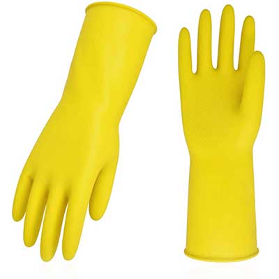 Vgo 10-Pairs Reusable Household Gloves