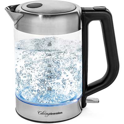 Glass Electric Kettle| BPA-free with Borosilicate Glass