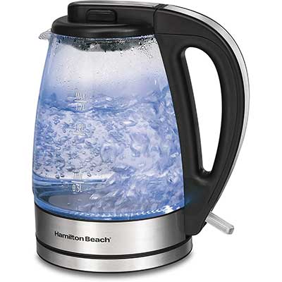 Hamilton Beach Glass Electric Tea kettle