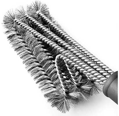 Tarvol BBQ Grill Brush Stainless Steel 18” Barbecue Cleaning Brush