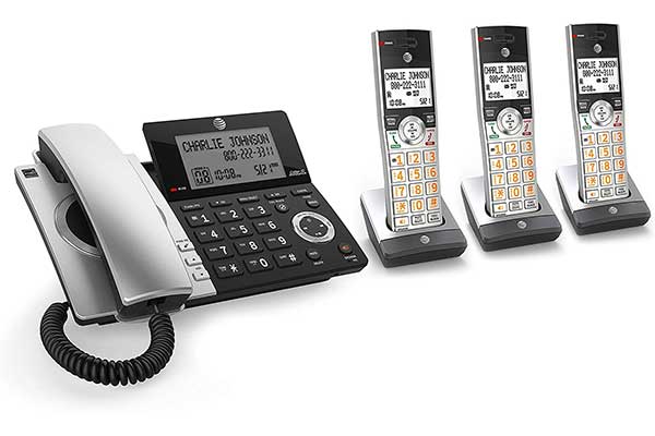 AT&T CL84307 Dect 6.0 Expandable Corded/Cordless Phone